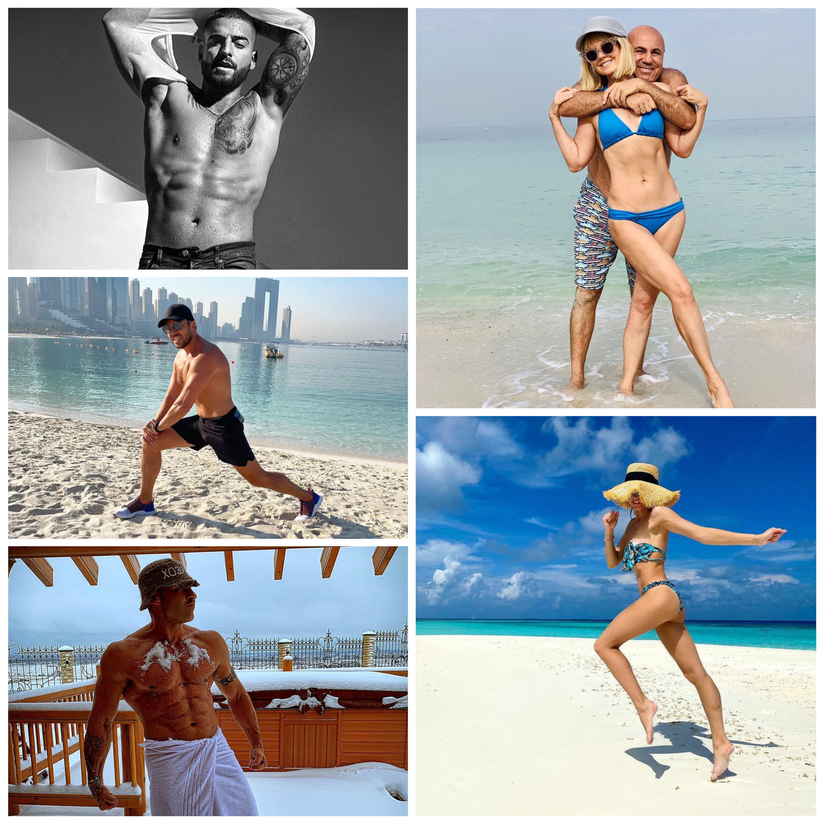 Звезды, для которых спортзал - второй дом!