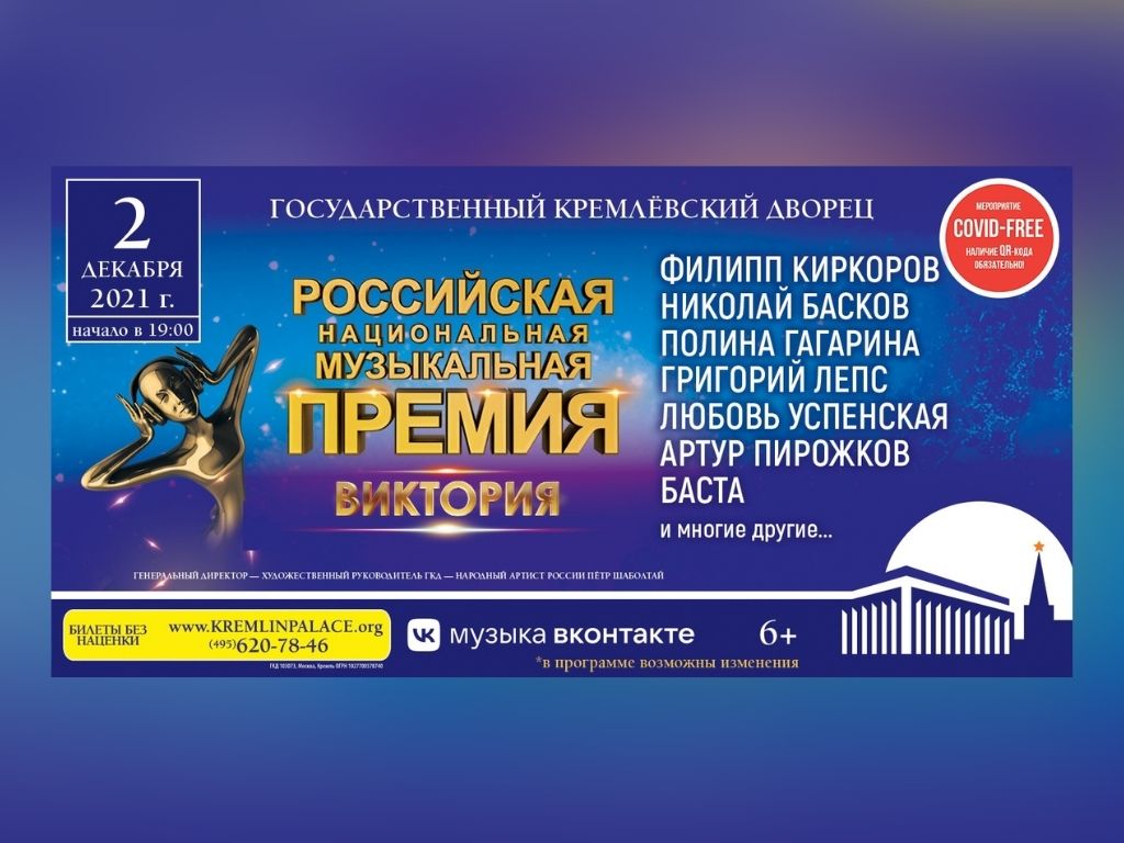 Премия «Виктория-2021»